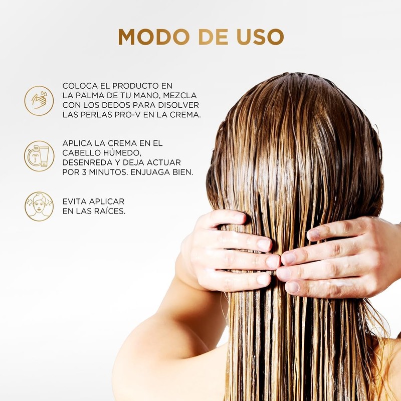 Pantene Acondicionador 3 Minute Miracle Repara con Perlas Pro-V 170