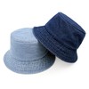 The largest selection Denim Bucket Hat, dark blue denim