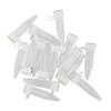 500pcs Microcentrifuge Tube Professional Clear Polypropylene 1.5ml Centrifuge Tube with