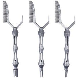 3-Pack Multifunctional Hair Styling Combs for Perm, Dyeing, and Positioning, Practical ABS Rat Tail Combs for Women and Girls