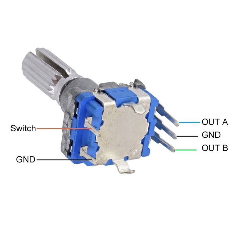 Rotary Encoder, Rotary Angle Encoder, 360 Degree Rotary Encoder, EC11
