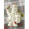 Lenox Ornament, 2025 Snowman with Stocking Christmas Ornament, Made from