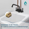 Aolemi Laundry Utility Sink Faucet Wall Mounted Laundry Tub Faucet
