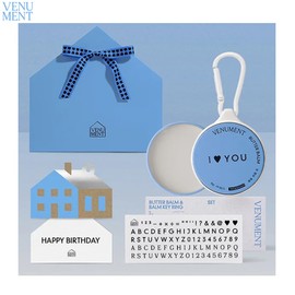 VENUMENT Butter Balm Keyring Set 3items, Color:Universal
