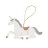 Sass and Bell Princess Unicorn plaque - Wooden hanging decoration