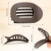Senndio Flat Hair Clips, 4 Pcs Duckbill Hair Clips For
