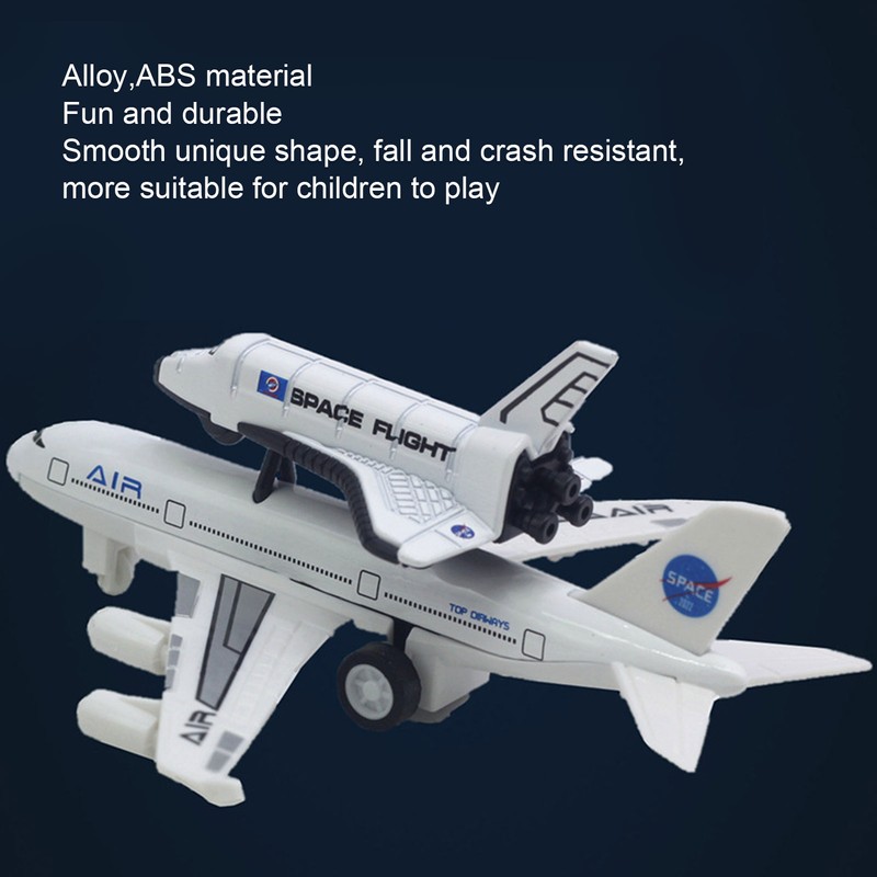 Space Shuttle Toy Smooth Edges Realistic Scale Educational Spatial Imagination