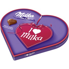 Milka I Love Haselnusscreme Geschenkherz, 165 g