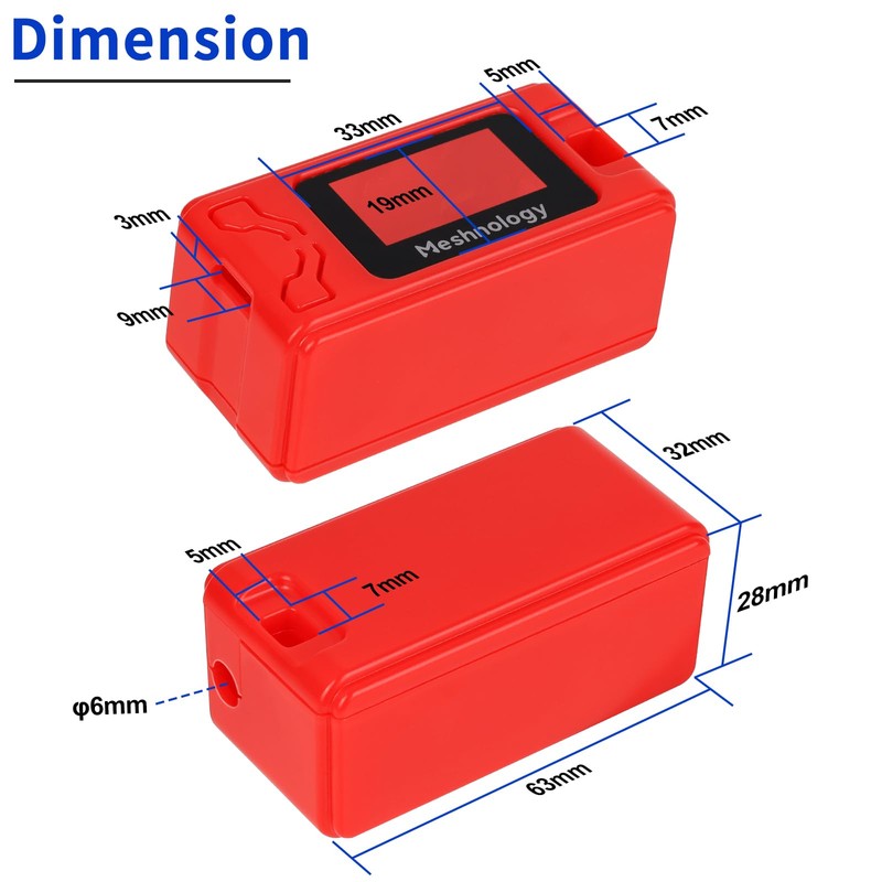 Meshnology 2 Pack Housing for ESP32 LoRa V3 Module Board
