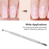 Cuticle Remover Pusher Double Ended Stainless Steel Cuticle Removal Manicure