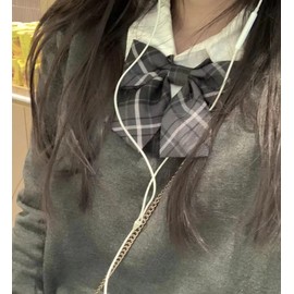 Coral Way Ribbon, School Ribbon, Girls, Uniform Ribbon, Adjustable Size, School Uniform, Navy Blue, Junior High School Students, Uniform, Ribbon, 229,