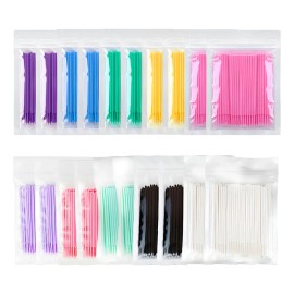 2000 Microbrush Microaplicadores Extensiones De Pestañas 1x1