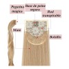Coleta Postiza Cabello Lacio Caballo Natural Extensiones