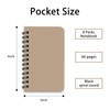 KTOJOY 8 Pack Spiral Notebook Small Pocket Notebook 3x5 Spiral