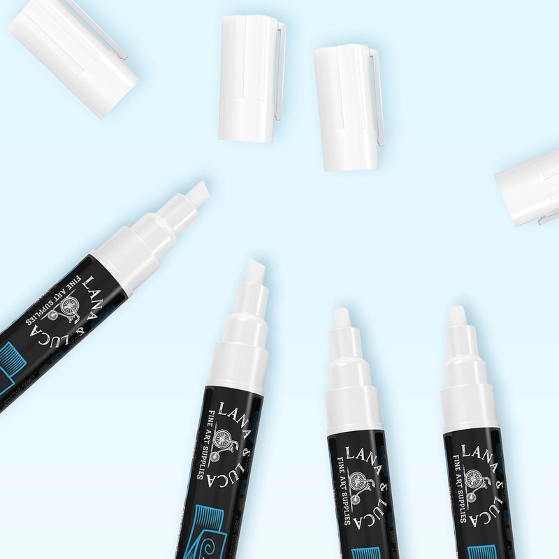 LANA & LUCA Liquid Chalk Marker Pen - White Dry