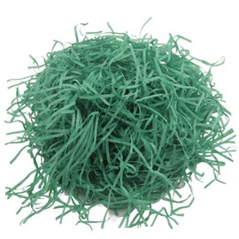 Easter Green Raffia Paper Confetti Shred,for Gift Wrapping Craft DIY Packaging Filling Party Decoration