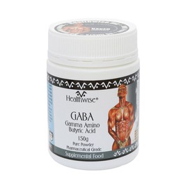 Healthwise GABA Gamma Amino Butyric Acid Powder 150g