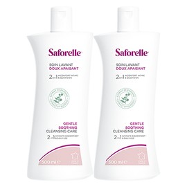 Saforel Gentle Soothing Cleansing Care Feminine Cleanser, 2 packs, 500ml / 사포렐 젠틀 수딩 클렌징 케어 여성청결제, 2개, 500ml