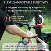 Bicycle Alarm System with Remote Control, 113 dB Motorcycle Alarm