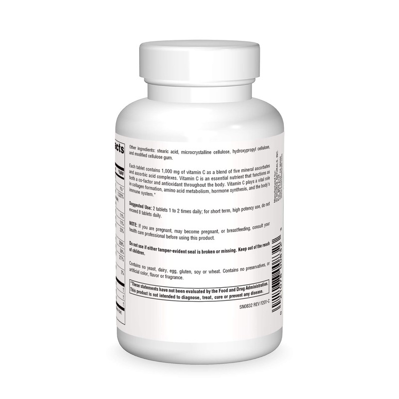 Source Naturals Ultimate Ascorbate C - Vitamin C - 2000