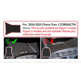 GFJNFG 2024 2025 Trax Door Slot Mat for 2024 2025 Chevy Trax (LT/2RS/ACTIV) Door Compartment Cup Holder Inserts Center Console Liners for 2024 2025 Chevy Trax Interior Accessories(13PCS Red)