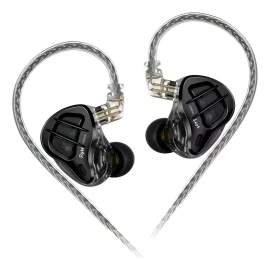 Auriculares intraurales Kz Zar con bolsa para 16 conductores Borr.P10 y cable 8 Color Negro