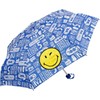 Smiley World Pocket Umbrella Mini Manual Stay Cool, blue