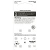 Rayovac Extra hearing aid batteries size 312. Long-lasting mercury-free zinc-air