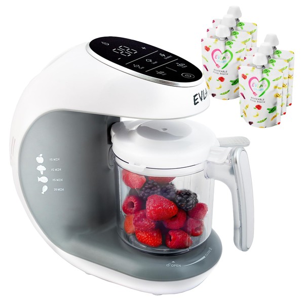 EVLA'S Baby Food Maker, Steamer, Blender, Baby Food Processor for