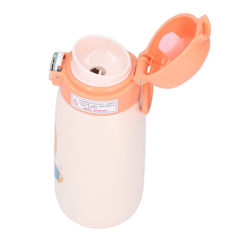 Stainless Steel Water Bottle Children Travel Portable Cute Cartoon Pattern