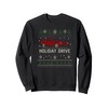 Holiday Drive – Muscle Car Ugly Christmas Sweater Sweatshirt
