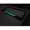 Red Line GLOWING Honda Sport License Plate Frame Tag Cover