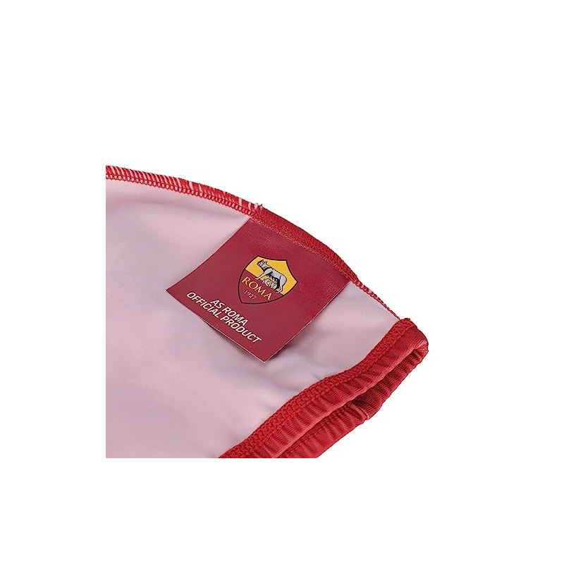 AS Roma Unisex - Adult ASRSWIMCAP Headphones, Red, One Size