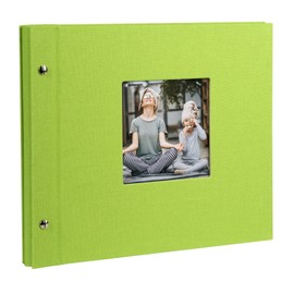 goldbuch Screw Album, Cardboard, Green, 30 x 25 cm