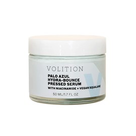 Volition Beauty Palo Azul Hydra-Bounce Pressed Facial Serum - Hydrating & Plumping - Soothing Vegan Squalane & Balancing Niacinamide (50 ml / 1.7 fl oz)
