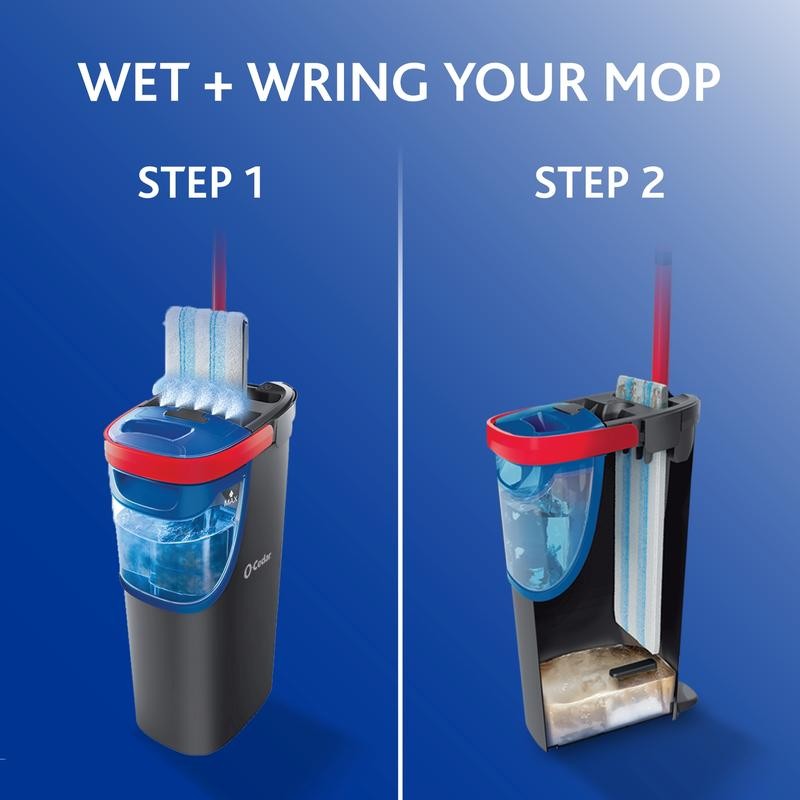 O-Cedar H2prO Flat Mop System - Type: H2pr0 System +