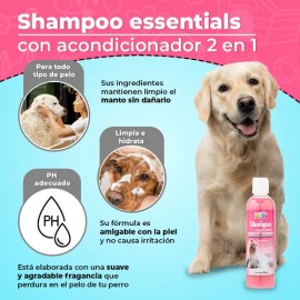 Shampoo Para Perro Essentials Acondicionador 2 en 1 | 250 Ml 