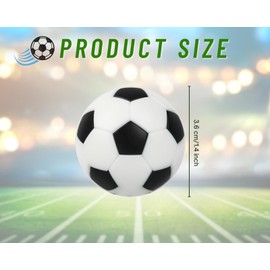 DS. DISTINCTIVE STYLE 36mm Foosball Table Balls Table Football Game Accessory Soccer Replacement Balls Multicolor 12 Pack