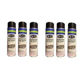 SQ Multipurpose Cold Solvent and Degreaser, 12 oz per can (6)