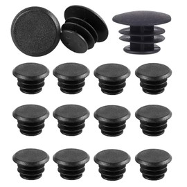 jushion Bicycle Handlebar End Cap, Pack of 15 Bicycle Handlebar End Plugs Caps, Bar End Plugs, Bicycle Handlebar End Plugs for Most Bikes, Mountain Bikes, MTB, Road Bikes, BMX