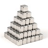 ElevateTech 65Pack Small Square Cube Magnets, Fridge Magnets Rectangular Magnet