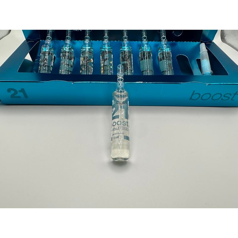 Salerm 21 Boost Provitamin B5 liposomes. Silk Protein Hidro Protect