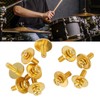 10Pcs Drum Set Lug Screw Replacement Metal Musical Instrument Drum