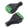 KAUMO 2.5mm 3 Pole Mini Jack Screw Down DIY Terminals