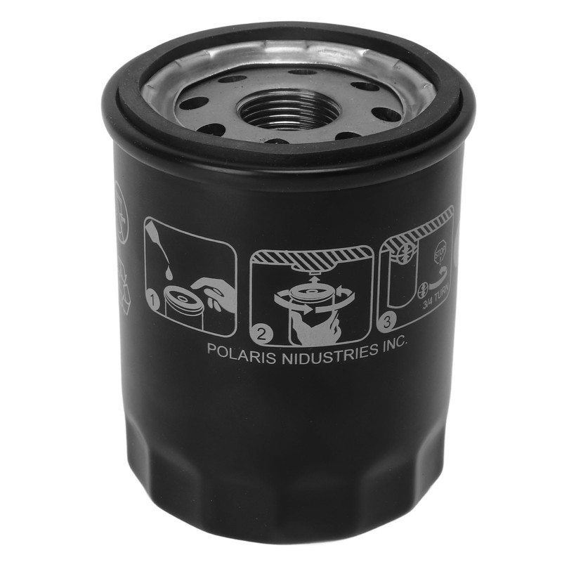 2PCS Oil Filter 2540086 Oil Cleaner Steel Cylindrical Replacement for