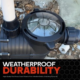 Achilioson Pool Pump Lid with O-Ring Replacement Pump Basket Compatible with Splapoo Pool Pump Strainer Lid Replaces 47252772, Ac81361, Nep2134, Po12728cr, 16578, 647252772