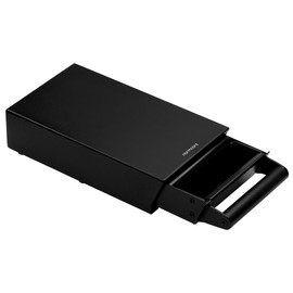 Normcore Espresso Knocker Drawer, Coffee Knock Box with Shock Absorbing Removable Knock Bar and Non-Slip Base, 304 Stainless Steel, Size: M