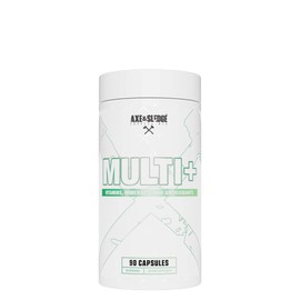 Axe & Sledge Multi Plus Multivitamin for Men & Women, 90 Capsules, 30 Servings