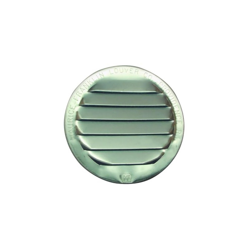 Maurice Franklin Louver-2.5" Round Aluminum Louver with Insect Screen (Priced