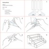 AIMEILI Acrylic Cosmetic & Nail Polish Display Stand Holder